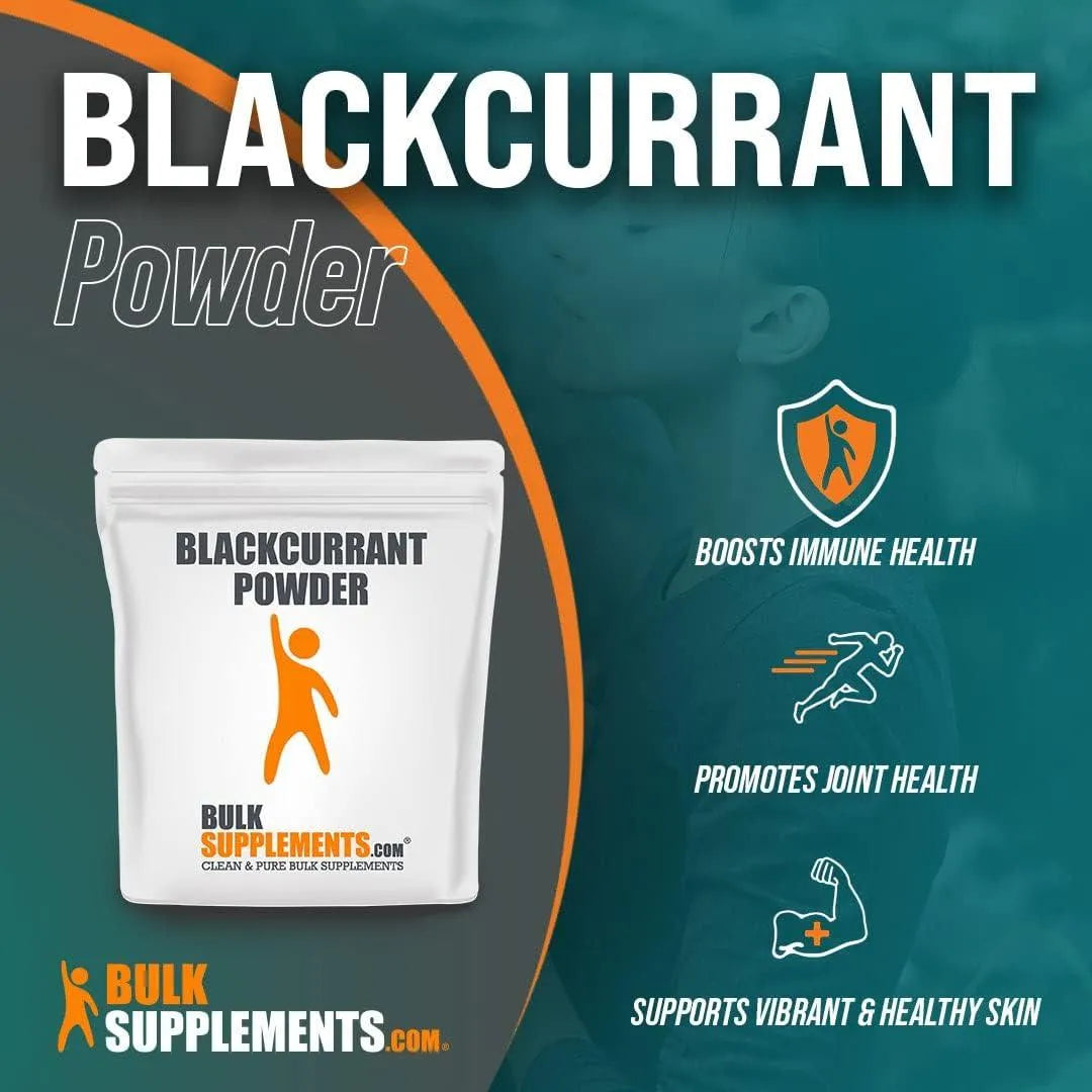 BULK SUPPLEMENTS - Bulk Supplements Blackcurrant Powder 500Gr. - The Red Vitamin MX - Suplementos Alimenticios - {{ shop.shopifyCountryName }}