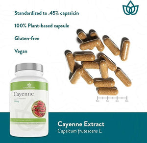 NATURE RESTORE - Nature Restore Cayenne Pepper Extract 90 Capsulas - The Red Vitamin MX - Suplementos Alimenticios - {{ shop.shopifyCountryName }}