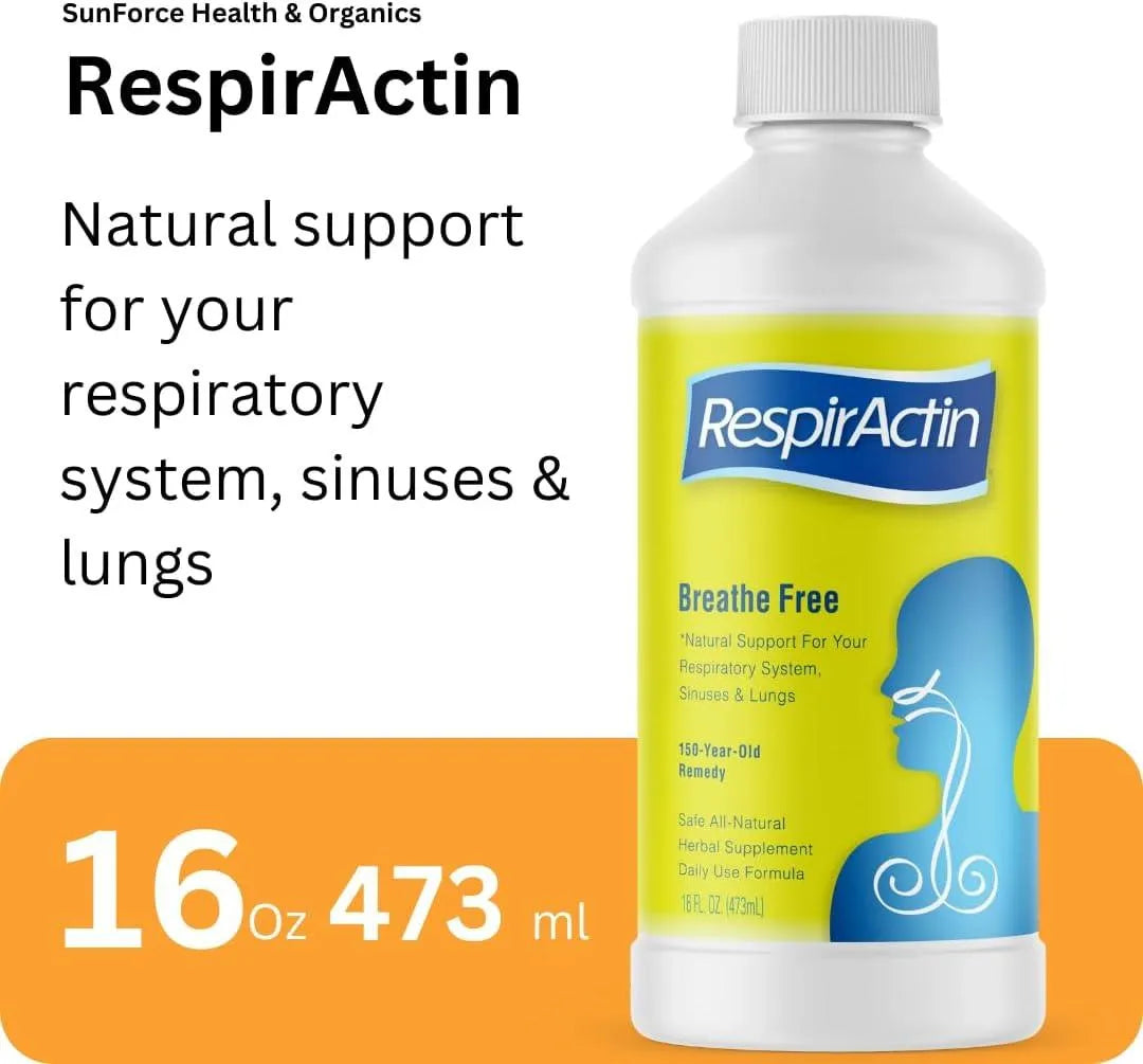 RESPIRACTIN - RespirActin Safe & Effective Herbal Respiratory Health Supplement 473Ml. - The Red Vitamin MX - Suplementos Alimenticios - {{ shop.shopifyCountryName }}