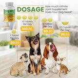 INFINITE PET - Infinite Pet Advanced Hip and Joint Supplement for Dogs 90 Tabletas Masticables - The Red Vitamin MX - Cuidado De Cadera Y Articulaciones Para Perros - {{ shop.shopifyCountryName }}