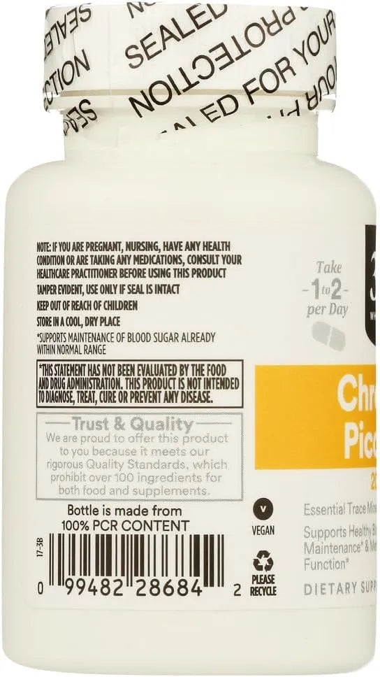 365 - 365 by Whole Foods Market Chromium Picolinate 200mcg 100 Capsulas - The Red Vitamin MX - Suplementos Alimenticios - {{ shop.shopifyCountryName }}