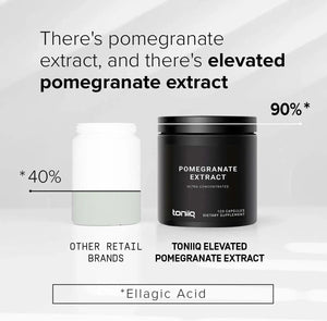 TONIIQ - Toniiq Pomegranate Extract 120 Capsulas - The Red Vitamin MX - Suplementos Alimenticios - {{ shop.shopifyCountryName }}