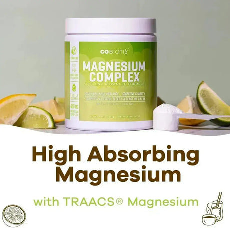 GOBIOTIX - GoBiotix Magnesium Glycinate Powder 60 Servicios Lemon Lime 282Gr. - The Red Vitamin MX - Suplementos Alimenticios - {{ shop.shopifyCountryName }}