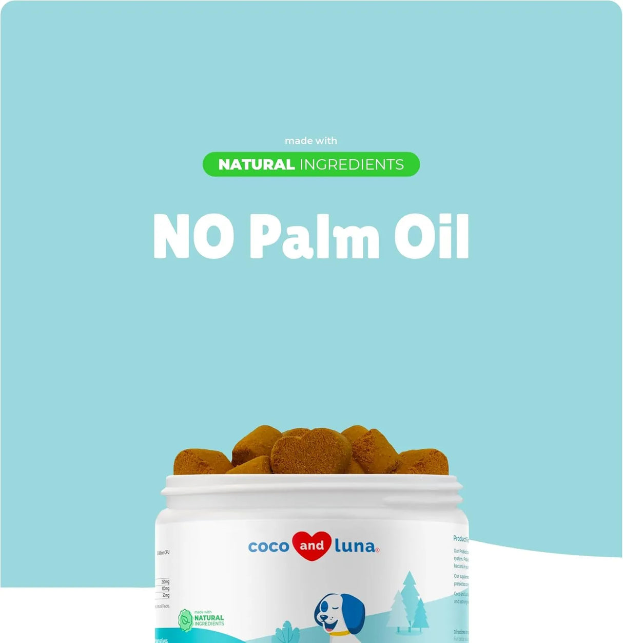 COCO AND LUNA - Coco and Luna Probiotics for Dogs 90 Masticables - The Red Vitamin MX - Probióticos Para Perros - {{ shop.shopifyCountryName }}