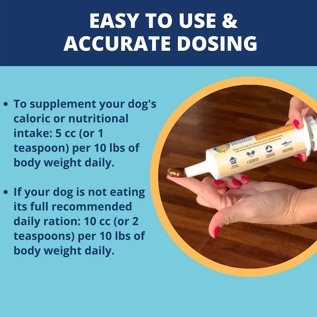 UNDER THE WEATHER - Under the Weather Pet Ready Cal for Dogs 100cc High Calorie Supplement - The Red Vitamin MX - Multivitamínicos Para Perros - {{ shop.shopifyCountryName }}