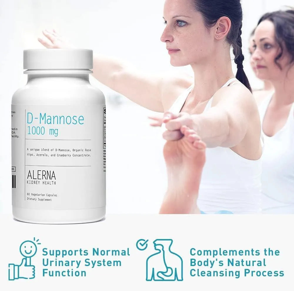 ALERNA - Alerna D-Mannose 1000Mg. 60 Capsulas - The Red Vitamin MX - Suplementos Alimenticios - {{ shop.shopifyCountryName }}