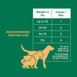 Natural Rapport Dog Allergy Supplement 120 Masticables