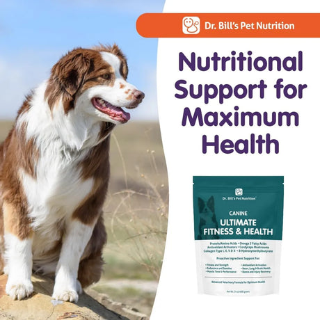 DR. BILL'S - Dr. Bill’s Canine Ultimate Fitness & Health Vitamins for Dogs 340Gr. - The Red Vitamin MX - Multivitamínicos Para Perros - {{ shop.shopifyCountryName }}