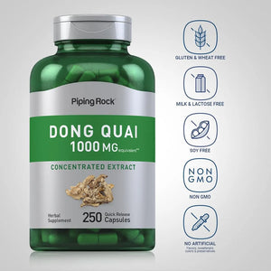 PIPING ROCK - Piping Rock Dong Quai 1000Mg. 250 Capsulas - The Red Vitamin MX - Suplementos Alimenticios - {{ shop.shopifyCountryName }}