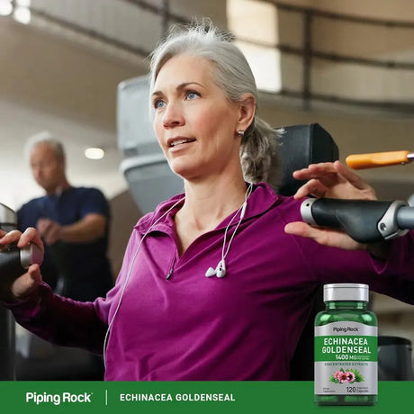 PIPING ROCK - Piping Rock Echinacea Goldenseal 1400Mg. 120 Capsulas - The Red Vitamin MX - Suplementos Alimenticios - {{ shop.shopifyCountryName }}