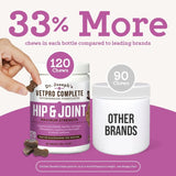 DR. JOSEPH'S - Dr. Joseph's VetPro Complete Dog Hip and Joint Chicken Flavored 120 Masticables - The Red Vitamin MX - Cuidado De Cadera Y Articulaciones Para Perros - {{ shop.shopifyCountryName }}