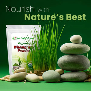 Z NATURAL FOODS - Z Natural Foods Organic Wheatgrass Powder 454Gr. - The Red Vitamin MX - Suplementos Alimenticios - {{ shop.shopifyCountryName }}