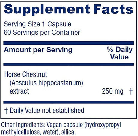 VITANICA - Vitanica Horse Chestnut 60 Capsulas - The Red Vitamin MX - Suplementos Alimenticios - {{ shop.shopifyCountryName }}