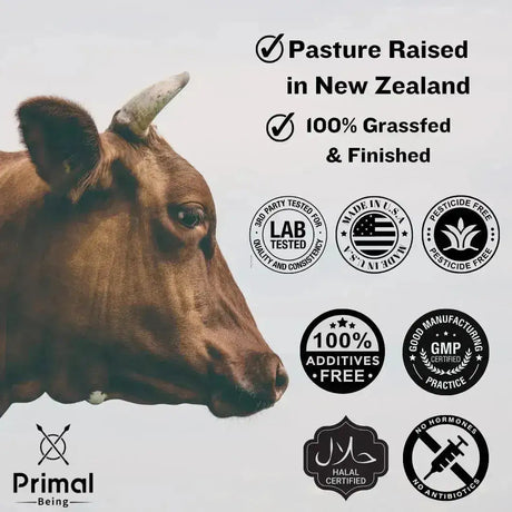 PRIMAL BEING - Primal Being Grassfed Beef Colostrum 30 Servicios 90Gr. - The Red Vitamin MX - Suplementos Alimenticios - {{ shop.shopifyCountryName }}