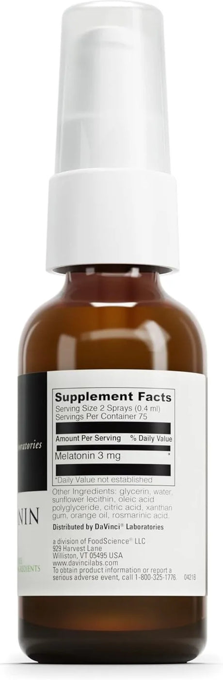 DAVINCI LABS - DAVINCI Labs Liposomal Melatonin Spray 30Ml. - The Red Vitamin MX - Suplementos Alimenticios - {{ shop.shopifyCountryName }}