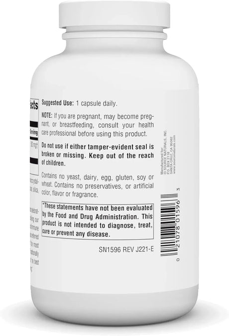 SOURCE NATURALS - Source Naturals Echinacea Root 500Mg. 200 Capsulas - The Red Vitamin MX - Suplementos Alimenticios - {{ shop.shopifyCountryName }}