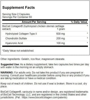 SWANSON - Swanson Skin and Joint BioCell Collagen 500Mg. 200 Capsulas - The Red Vitamin MX - Suplementos Alimenticios - {{ shop.shopifyCountryName }}