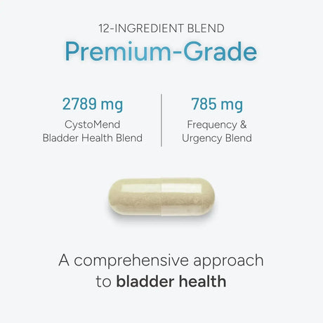 CYSTOMEND - CystoMend Bladder & Pelvic Discomfort Formula 120 Capsulas - The Red Vitamin MX - Supositorios De Ácido Bórico - {{ shop.shopifyCountryName }}