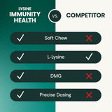 VetriScience Lysine Immunity Health Chews for Cats Chicken 90 Masticables