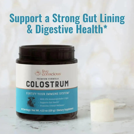 LIVE CONSCIOUS - Live Conscious Colostrum Powder 60 Servicios 120Gr. - The Red Vitamin MX - Suplementos Alimenticios - {{ shop.shopifyCountryName }}