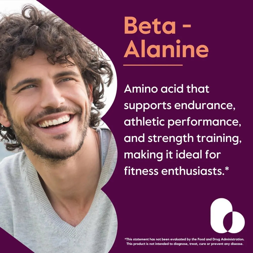 BESTVITE - BESTVITE Beta Alanine 750Mg. 240 Capsulas - The Red Vitamin MX - Suplementos Alimenticios - {{ shop.shopifyCountryName }}