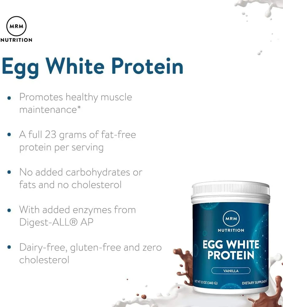 MRM - MRM Nutrition Egg White Protein Vanlla Flavored 680Gr. - The Red Vitamin MX - Suplementos Alimenticios - {{ shop.shopifyCountryName }}