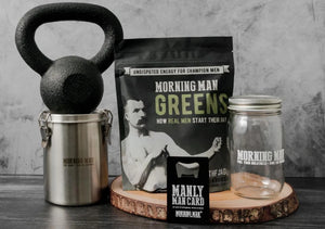 MORNING MAN - MORNING MAN Best Tasting Greens Probiotic Superfood Mix 30 Servicios 360Gr. - The Red Vitamin MX - Suplementos Alimenticios - {{ shop.shopifyCountryName }}