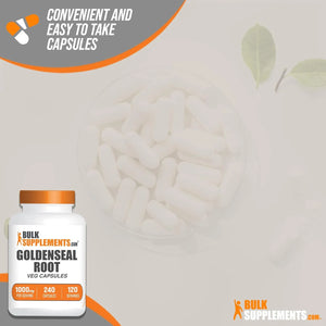 BULK SUPPLEMENTS - Bulk Supplements Goldenseal Root 1000Mg. 240 Capsulas - The Red Vitamin MX - Suplementos Alimenticios - {{ shop.shopifyCountryName }}