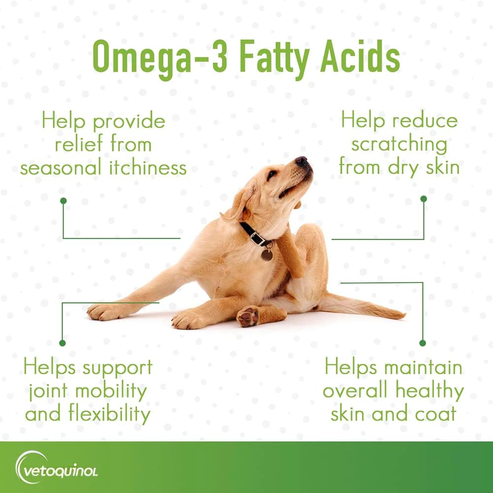 VETOQUINOL - Vetoquinol Triglyceride Liquid Omega 3 for Dogs and Cats 8 Fl.Oz. - The Red Vitamin MX - Aceite De Pescado Para Perros - {{ shop.shopifyCountryName }}