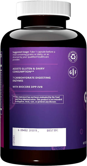 MRM Nutrition Gluten-Aid Digestive Enzymes 60 Capsulas