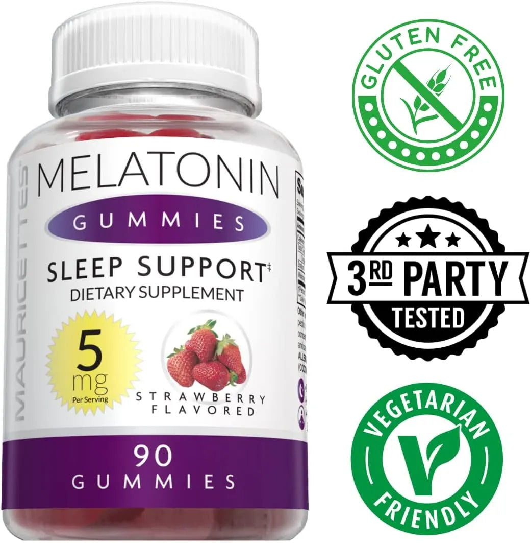 MAURICETTES - Mauricettes Melatonin Gummies for Kids and Adults 5Mg. 90 Gomitas - The Red Vitamin MX - Suplementos Alimenticios - {{ shop.shopifyCountryName }}