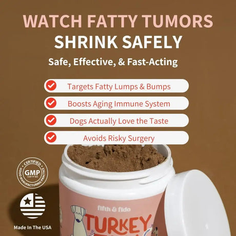 FIFTH & FIDO - Fifth & Fido Turkey Tail Mushroom for Dogs 100 Servicios 105Gr. - The Red Vitamin MX - Suplementos Herbales Para Perros - {{ shop.shopifyCountryName }}
