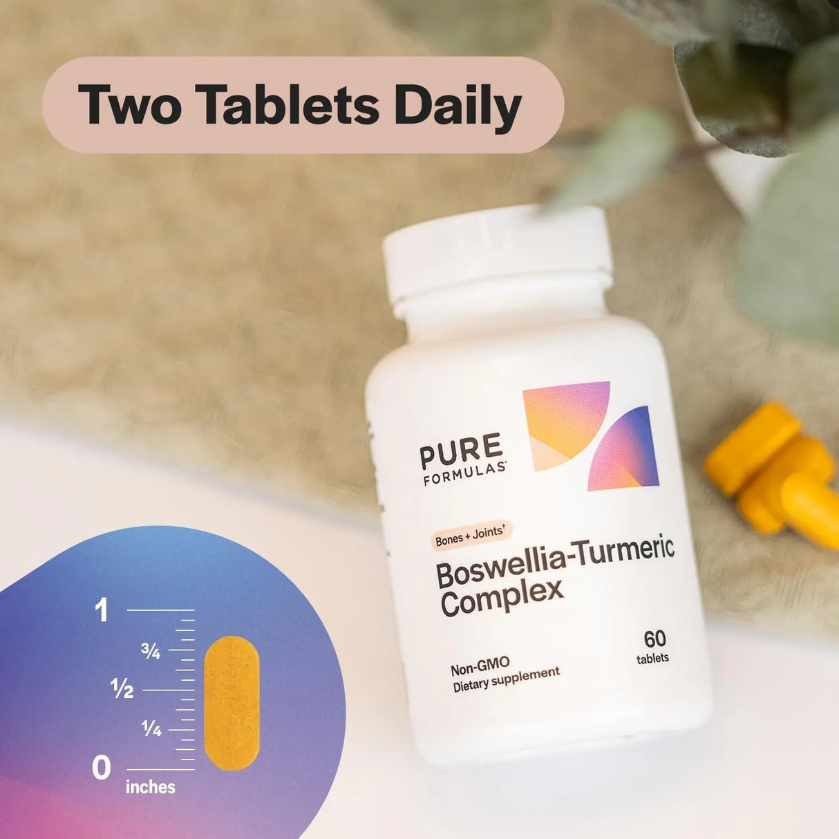 PUREFORMULAS - PureFormulas Boswellia Turmeric 60 Tabletas - The Red Vitamin MX - Suplementos Alimenticios - {{ shop.shopifyCountryName }}