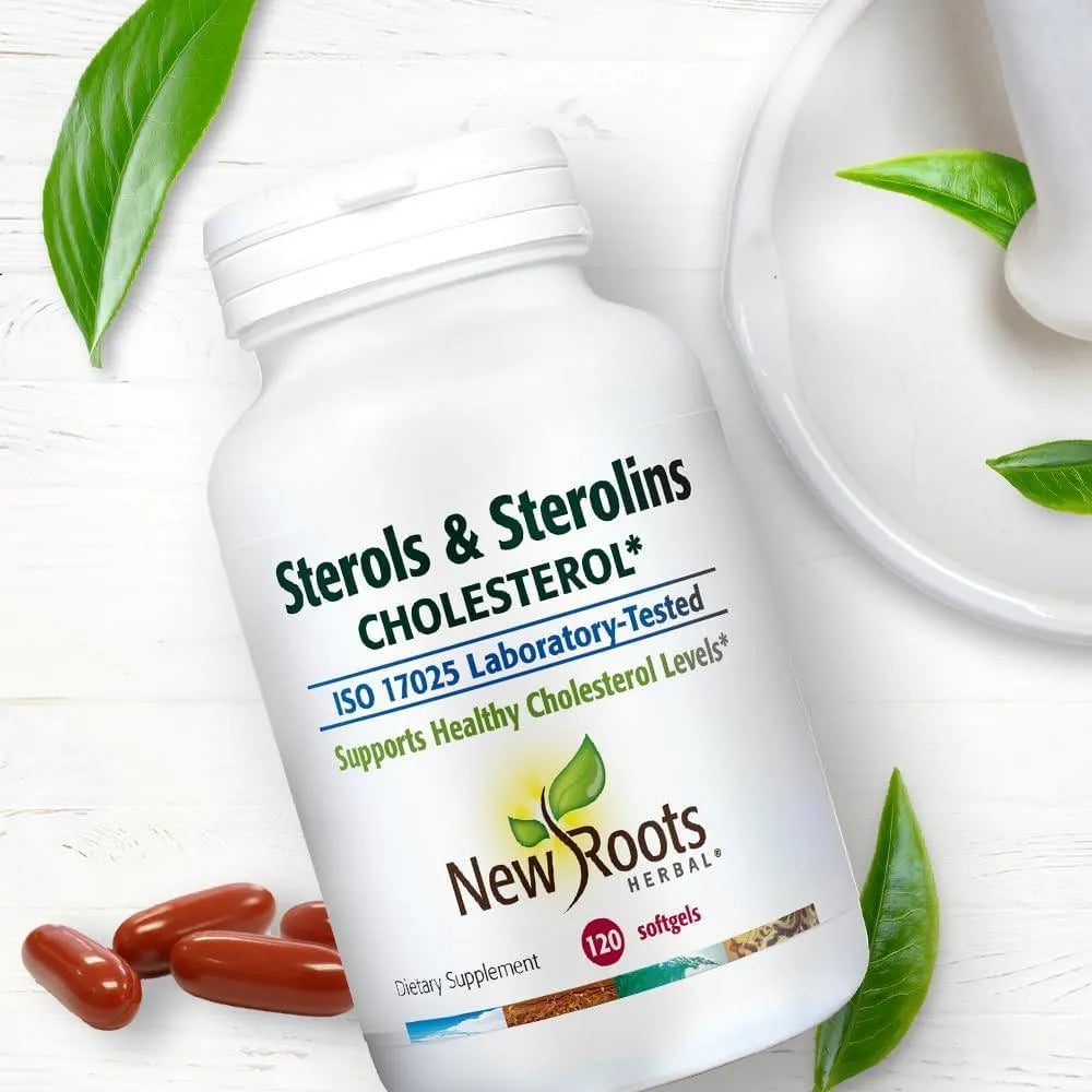 NEW ROOTS HERBAL - NEW ROOTS HERBAL Sterols & Sterolins 120 Capsulas Blandas - The Red Vitamin MX - Suplementos Alimenticios - {{ shop.shopifyCountryName }}