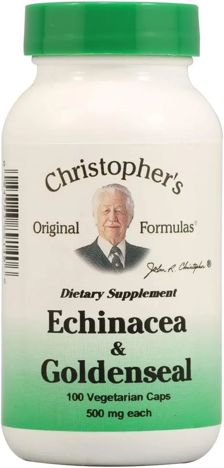 CHRISTOPHER´S - Christopher's Original Formulas Echinacea and Goldenseal 100 Capsulas - The Red Vitamin MX - Suplementos Alimenticios - {{ shop.shopifyCountryName }}