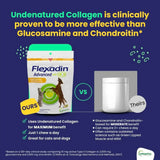 VETOQUINOL - Vetoquinol Flexadin Advanced Dog Hip and Joint 30 Masticables - The Red Vitamin MX - Cuidado De Cadera Y Articulaciones Para Perros - {{ shop.shopifyCountryName }}