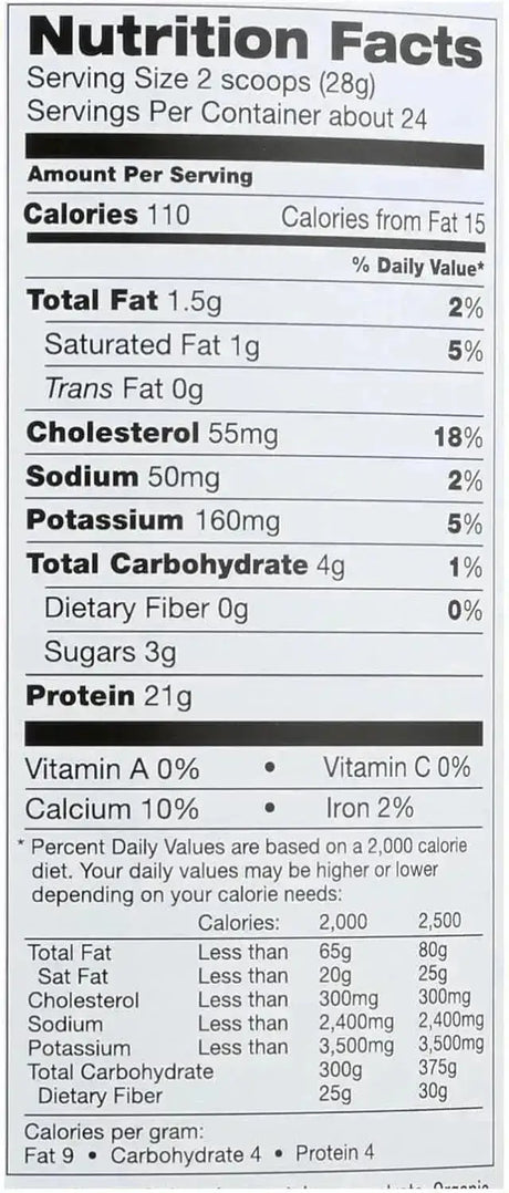 TERA'S - Tera's Whey Grass Fed Organic Whey Protein Vanilla 680Gr. - The Red Vitamin MX - Suplementos Alimenticios - {{ shop.shopifyCountryName }}