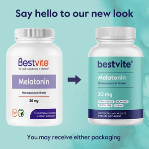 BESTVITE - BESTVITE Melatonin 20Mg. 120 Capsulas 2 Pack - The Red Vitamin MX - Suplementos Alimenticios - {{ shop.shopifyCountryName }}