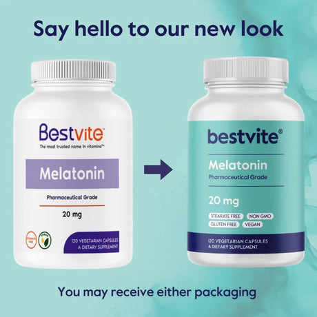 BESTVITE - BESTVITE Melatonin 20Mg. 120 Capsulas 2 Pack - The Red Vitamin MX - Suplementos Alimenticios - {{ shop.shopifyCountryName }}