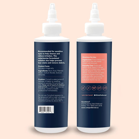 VETS PREFERRED - Vets Preferred Eye Cleaner for Dogs 4 Fl.Oz. - The Red Vitamin MX - Cuidado De Los Ojos De Los Perros - {{ shop.shopifyCountryName }}