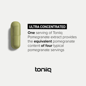 TONIIQ - Toniiq Pomegranate Extract 120 Capsulas - The Red Vitamin MX - Suplementos Alimenticios - {{ shop.shopifyCountryName }}