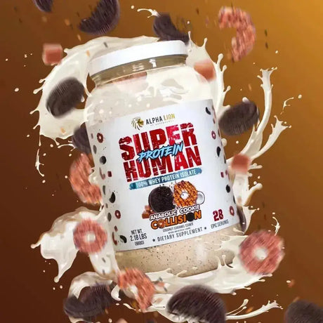 ALPHA LION - ALPHA LION Superhuman Whey Protein Powder Cookie Collision 28 Servicios - The Red Vitamin MX - Suplementos Alimenticios - {{ shop.shopifyCountryName }}