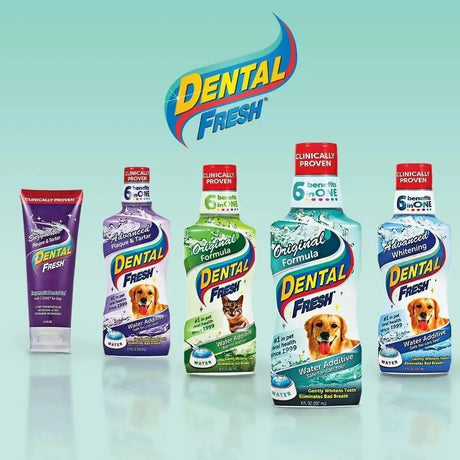DENTAL FRESH - Dental Fresh Water Additive for Dogs Original Formula 946Ml. - The Red Vitamin MX - Cuidado Dental Para Perros - {{ shop.shopifyCountryName }}