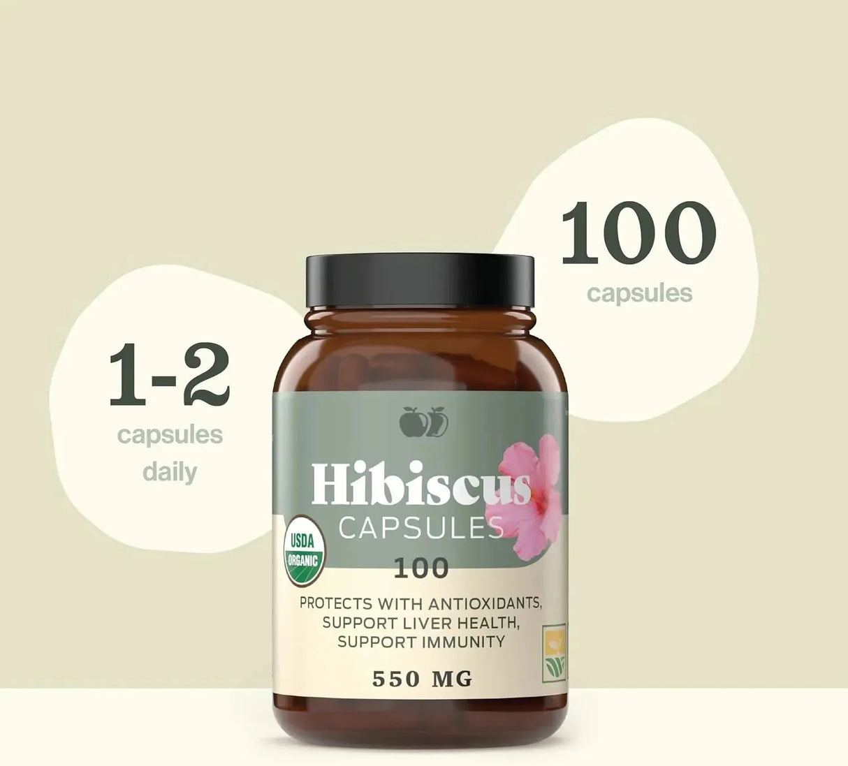 COMPLETE NATURAL PRODUCTS - Complete Natural Products Organic Hibiscus 550Mg. 100 Capsulas - The Red Vitamin MX - Suplementos Alimenticios - {{ shop.shopifyCountryName }}