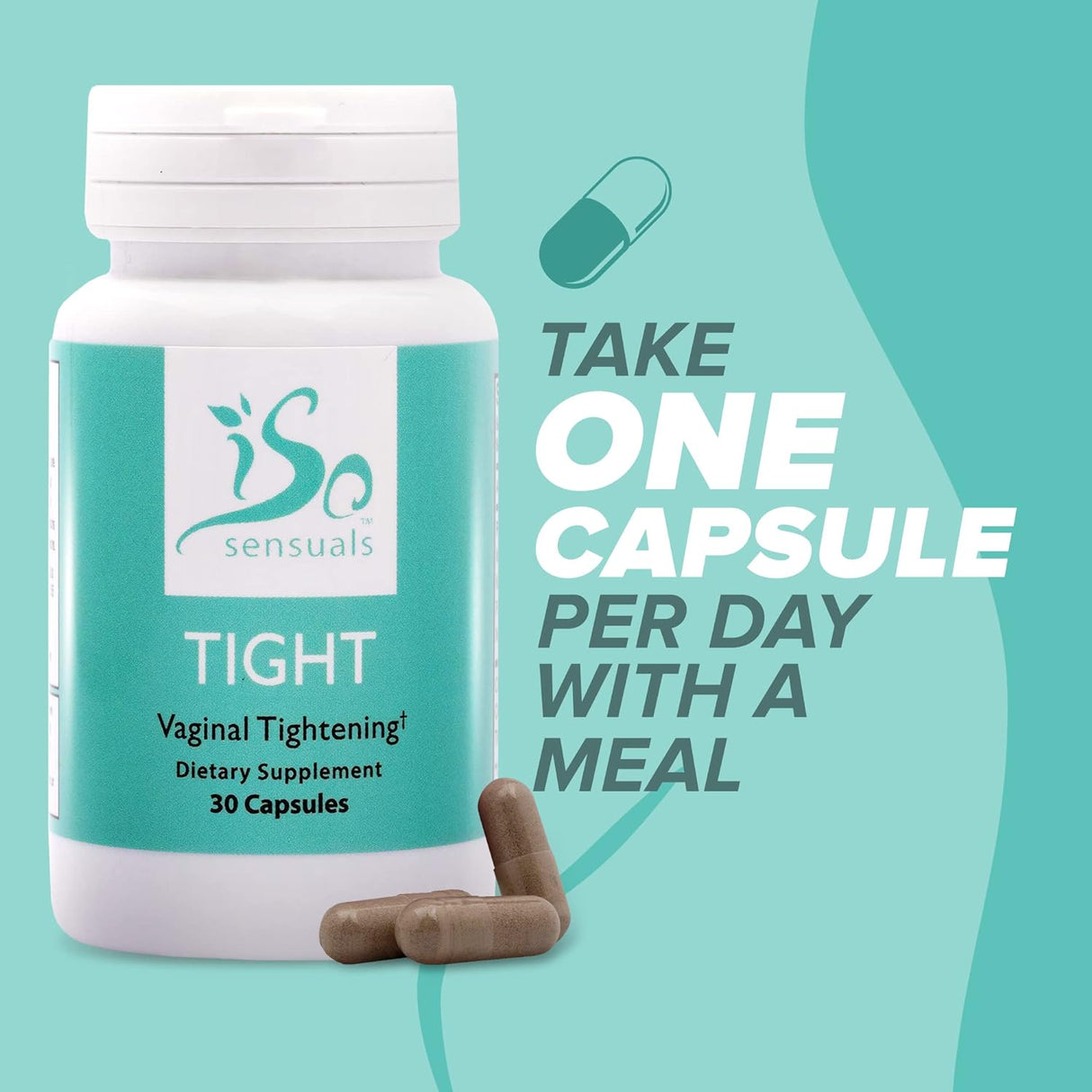 IsoSensuals TIGHT Vaginal Tightening Pills 30 Capsulas