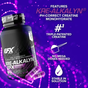 EFX SPORTS - EFX Sports Kre-Alkalyn EFX PH Correct Creatine Monohydrate Pill Supplement - The Red Vitamin MX - Suplementos Alimenticios - {{ shop.shopifyCountryName }}