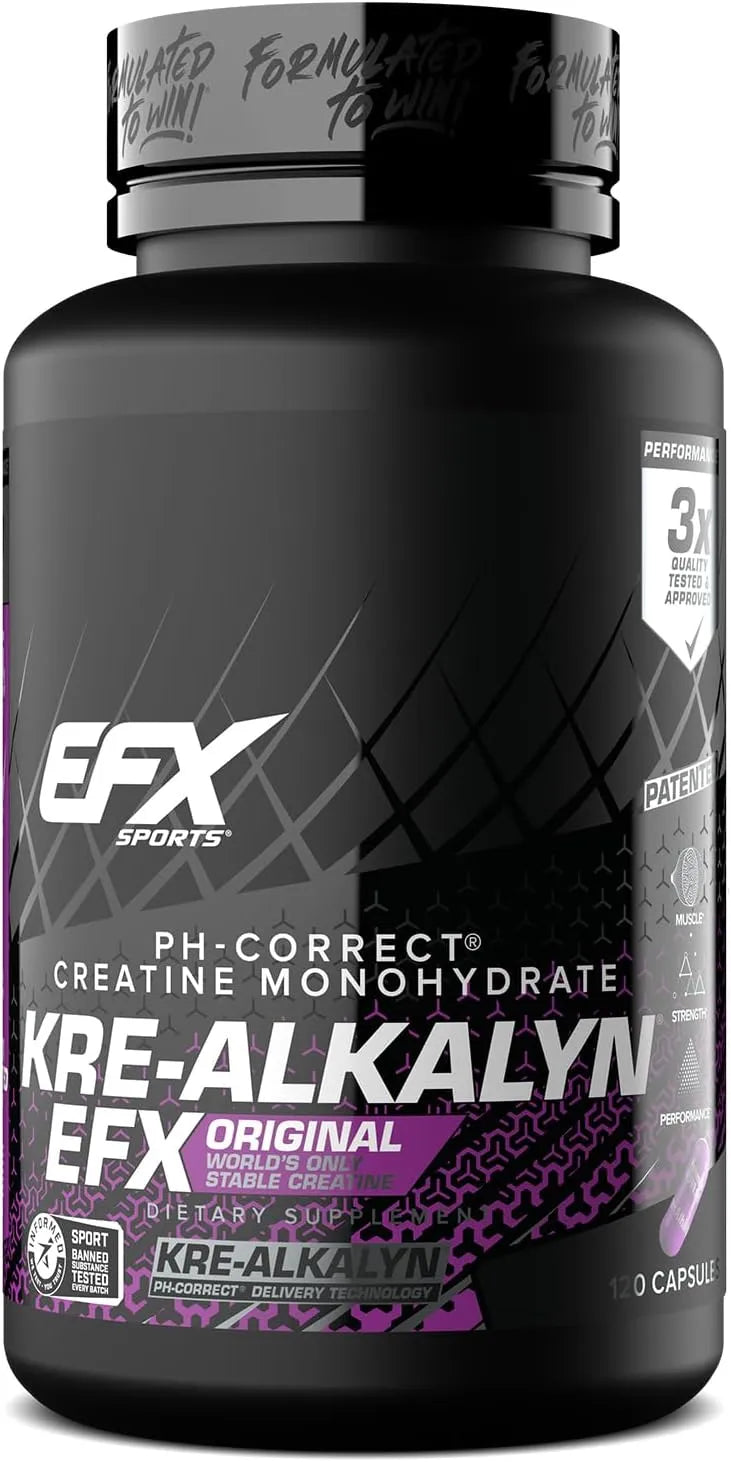 EFX SPORTS - EFX Sports Kre-Alkalyn EFX PH Correct Creatine Monohydrate Pill Supplement - The Red Vitamin MX - Suplementos Alimenticios - {{ shop.shopifyCountryName }}