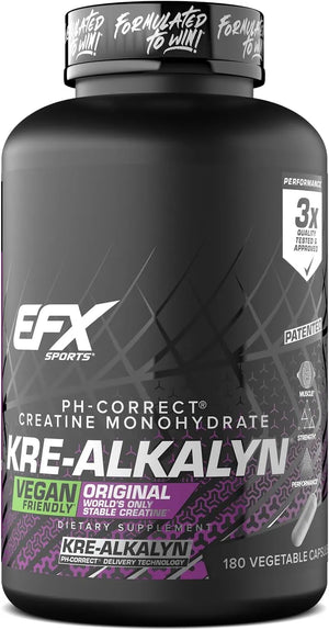 EFX SPORTS - EFX Sports Kre-Alkalyn EFX PH Correct Creatine Monohydrate Pill Supplement - The Red Vitamin MX - Suplementos Alimenticios - {{ shop.shopifyCountryName }}