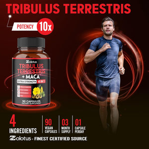 Zolotus Premium Tribulus Terrestris Maca 90 Capsulas
