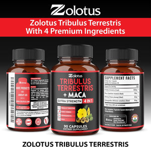 Zolotus Premium Tribulus Terrestris Maca 90 Capsulas